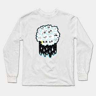 Cloudy and Rainy Nights Long Sleeve T-Shirt